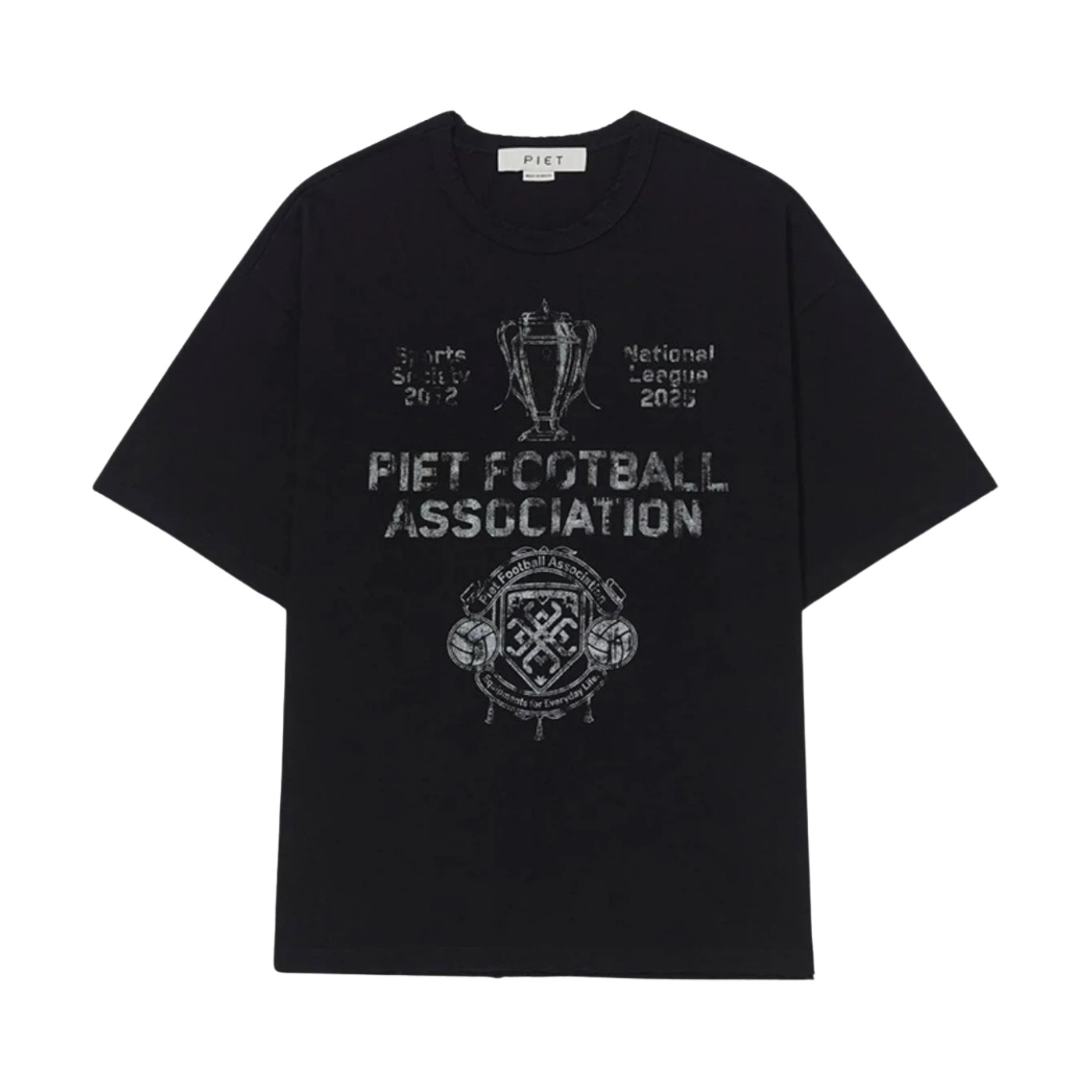 Camiseta Piet Football Association Preta