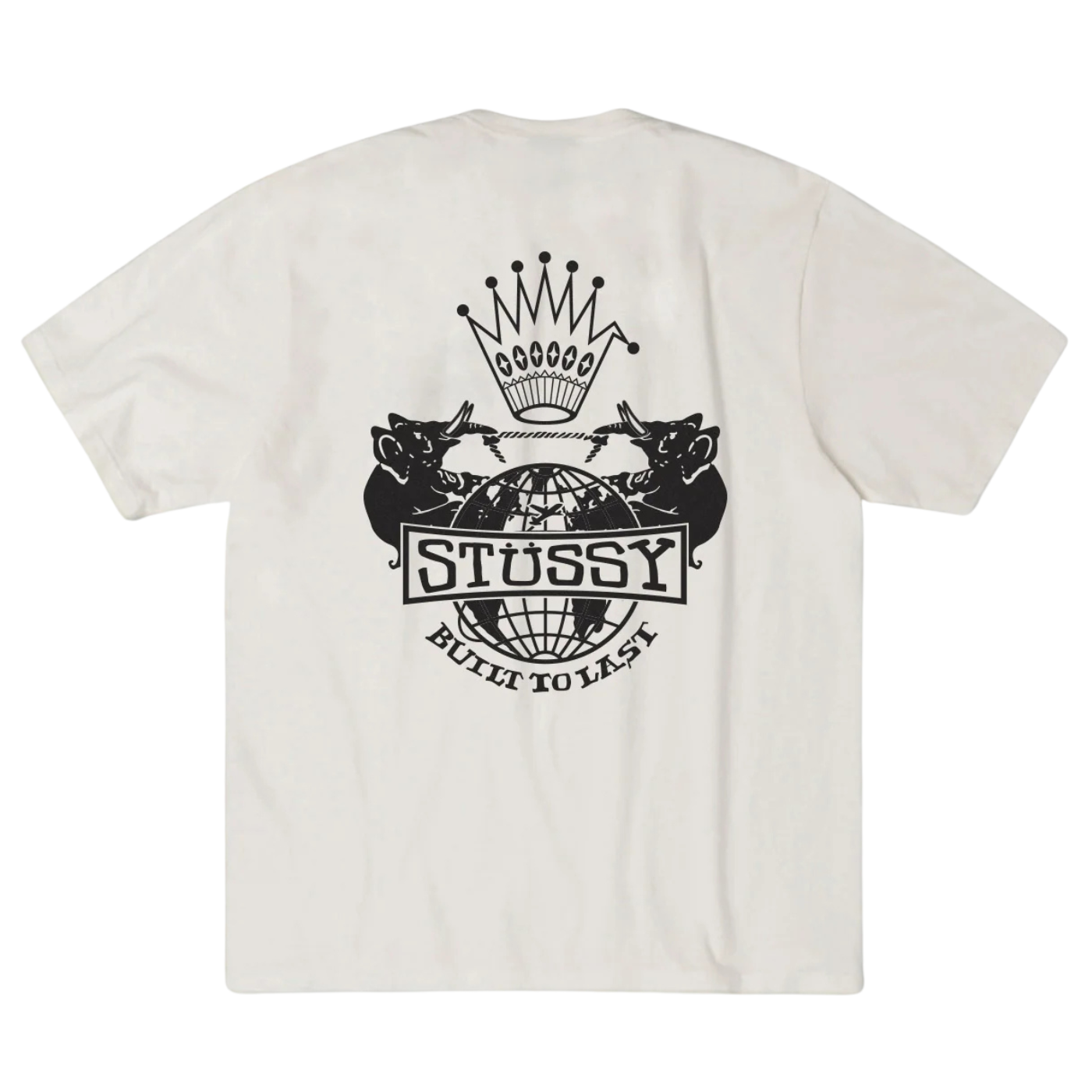 Camiseta Stussy Built To Last Natural