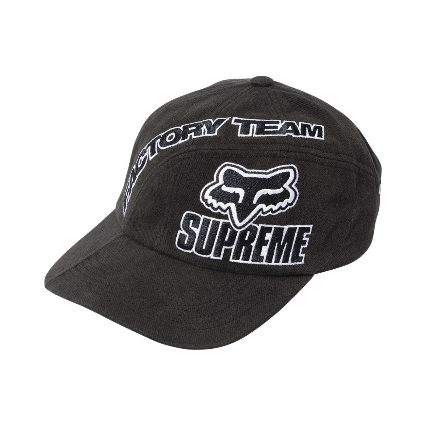 Boné Supreme x Fox Racing Preto