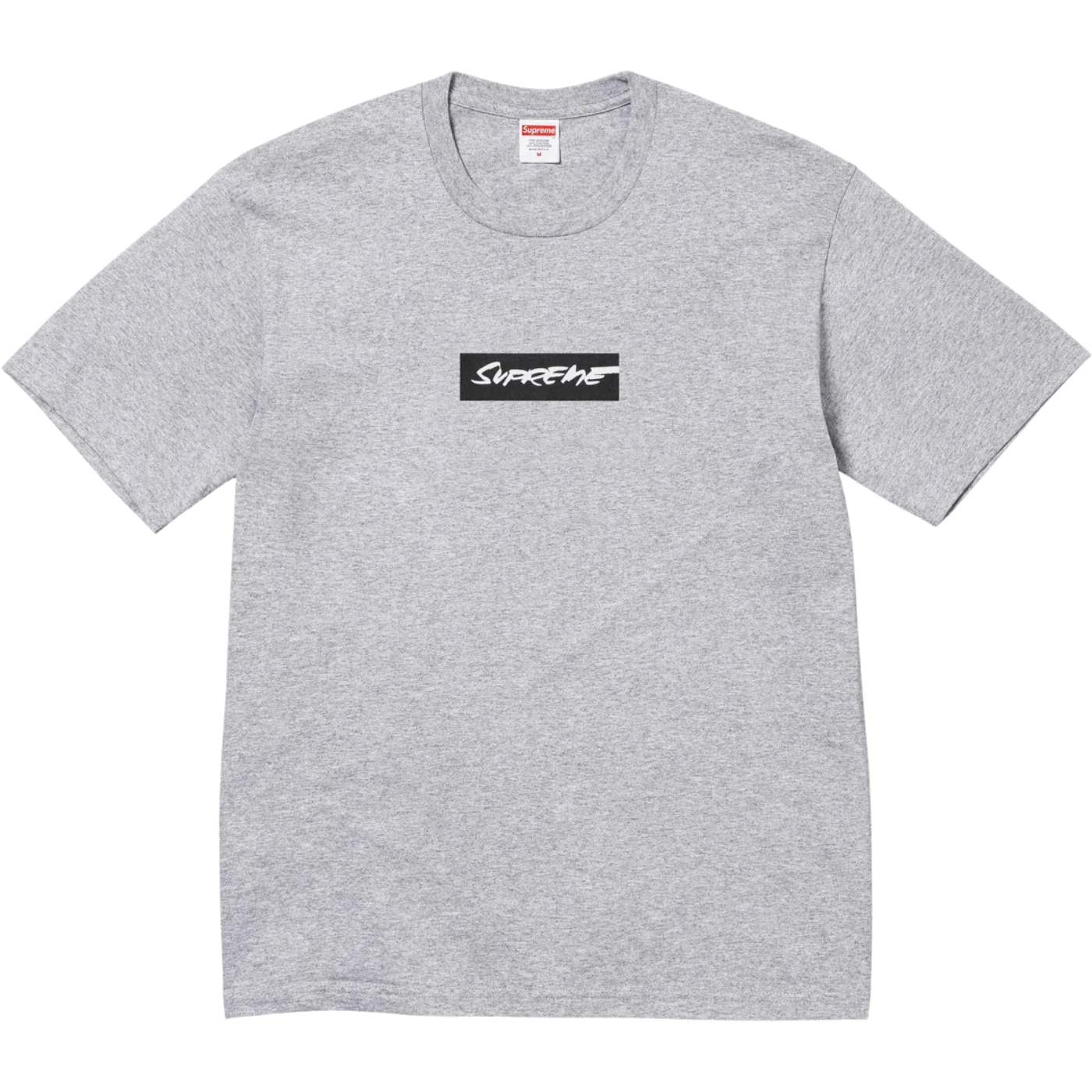 Camiseta Supreme Futura Box Logo Cinza