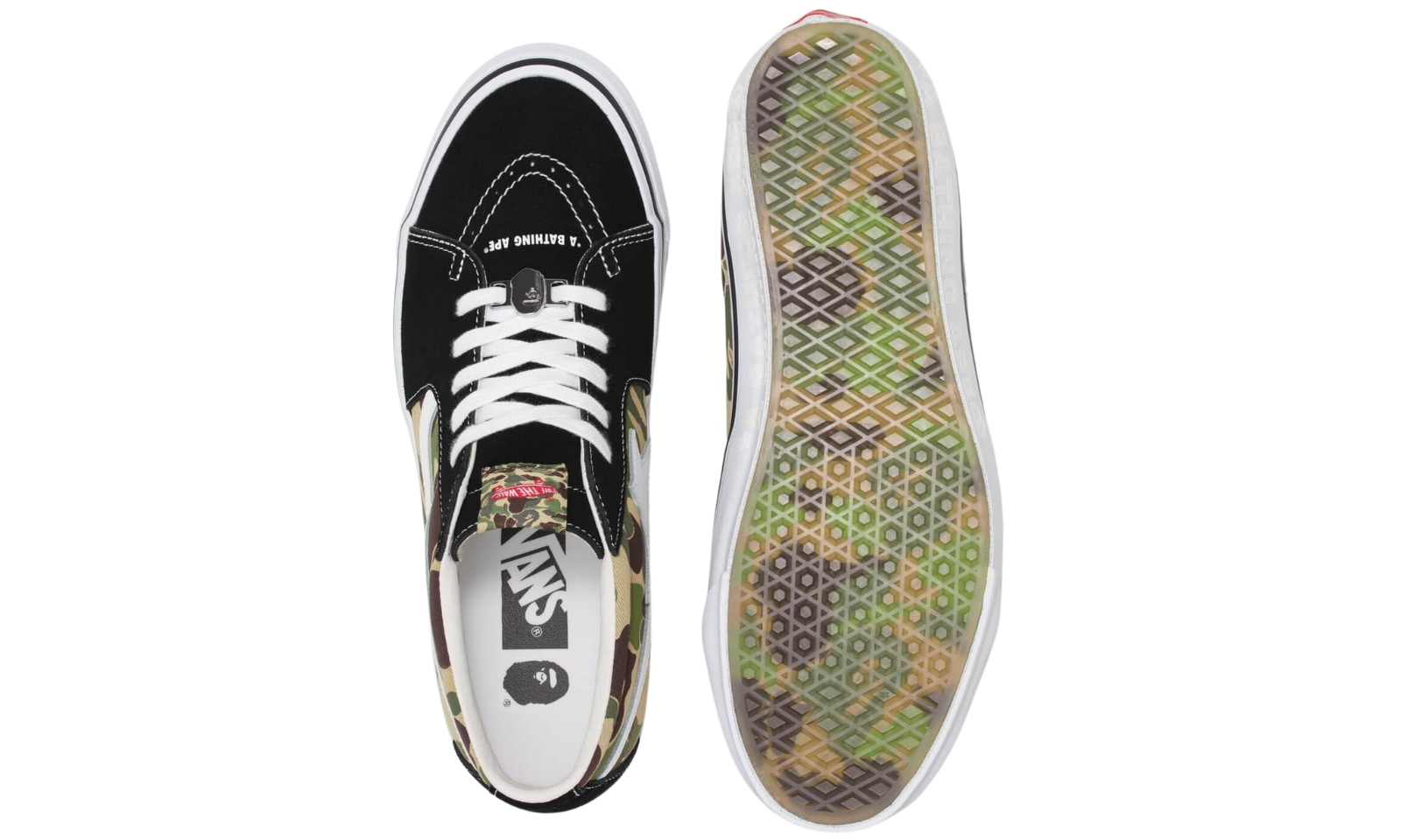 Vans Mid SK8 x Bape Camo