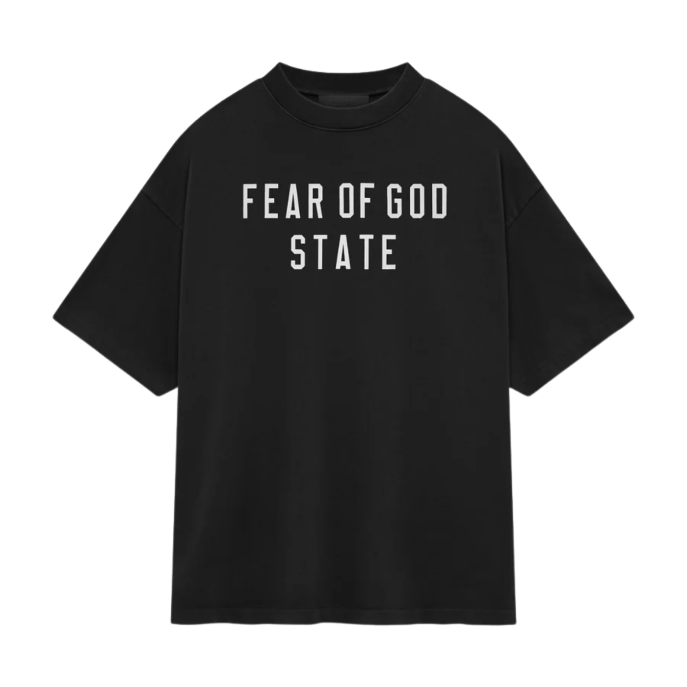 Camiseta Essentials Crewneck State Black