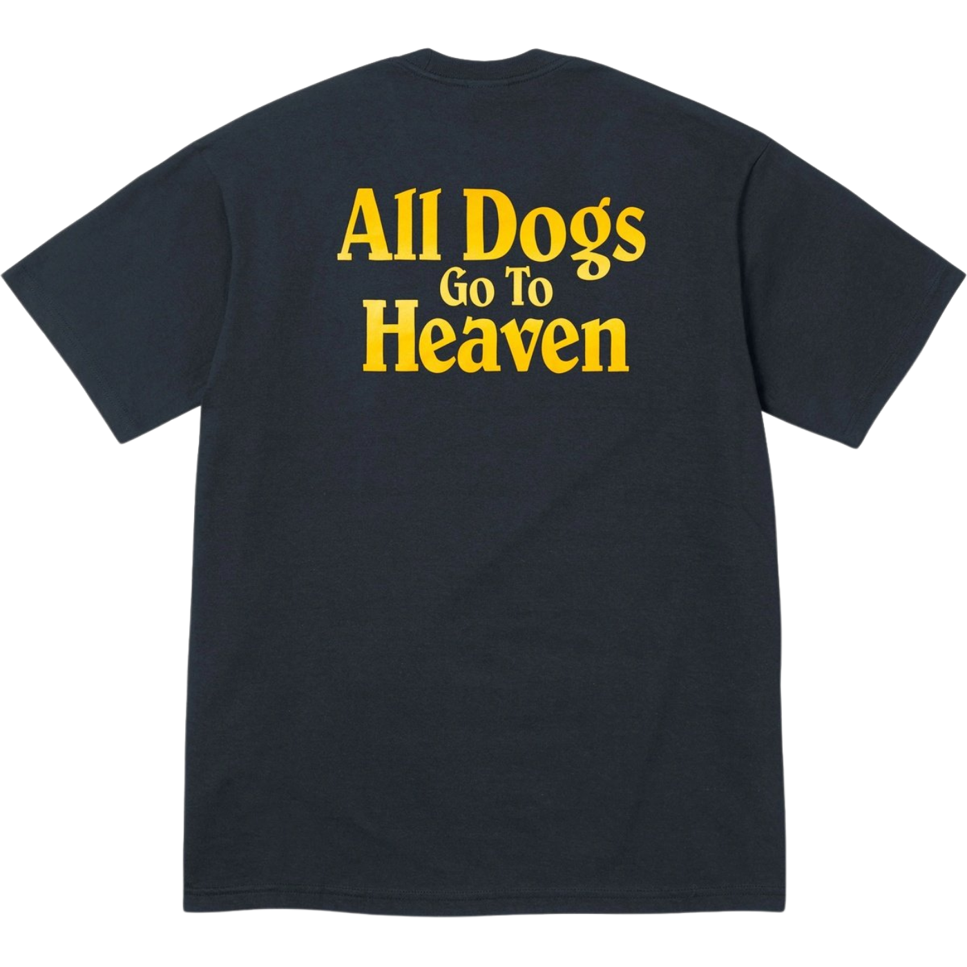 Camiseta Supreme All Dogs Go To Heaven Azul