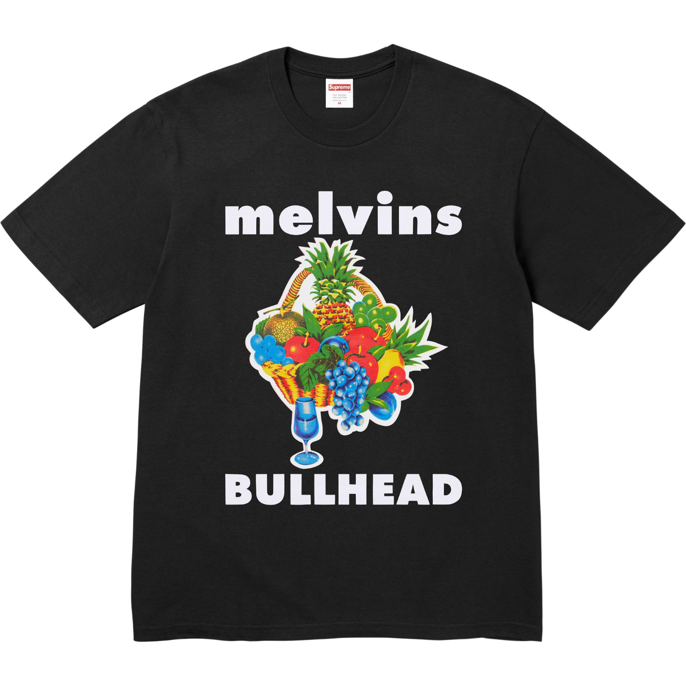 Camiseta Supreme x Melvins  Bullhead Black