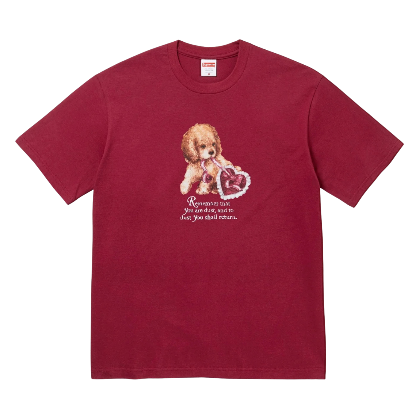 Camiseta Supreme Dust Cardinal