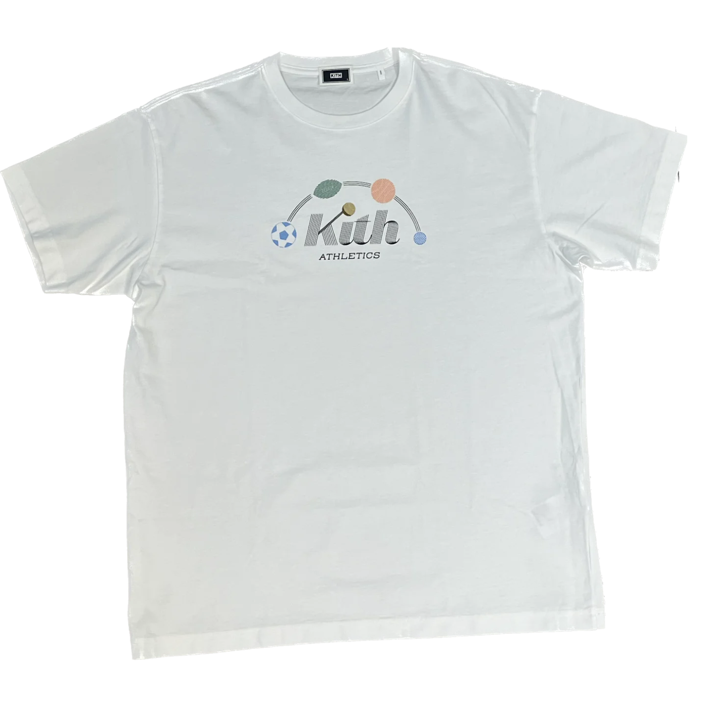Camiseta Kith Athletics Branca