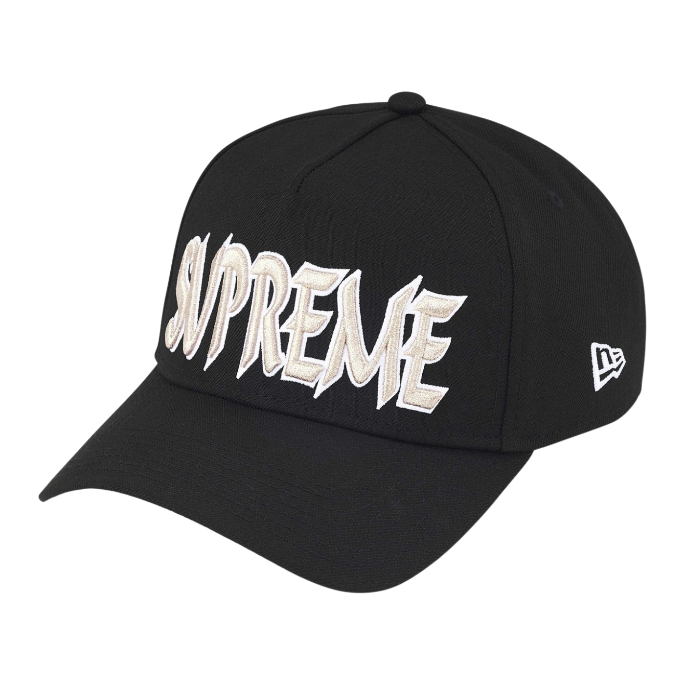 Boné Supreme Sharp Spellout New Era Preto