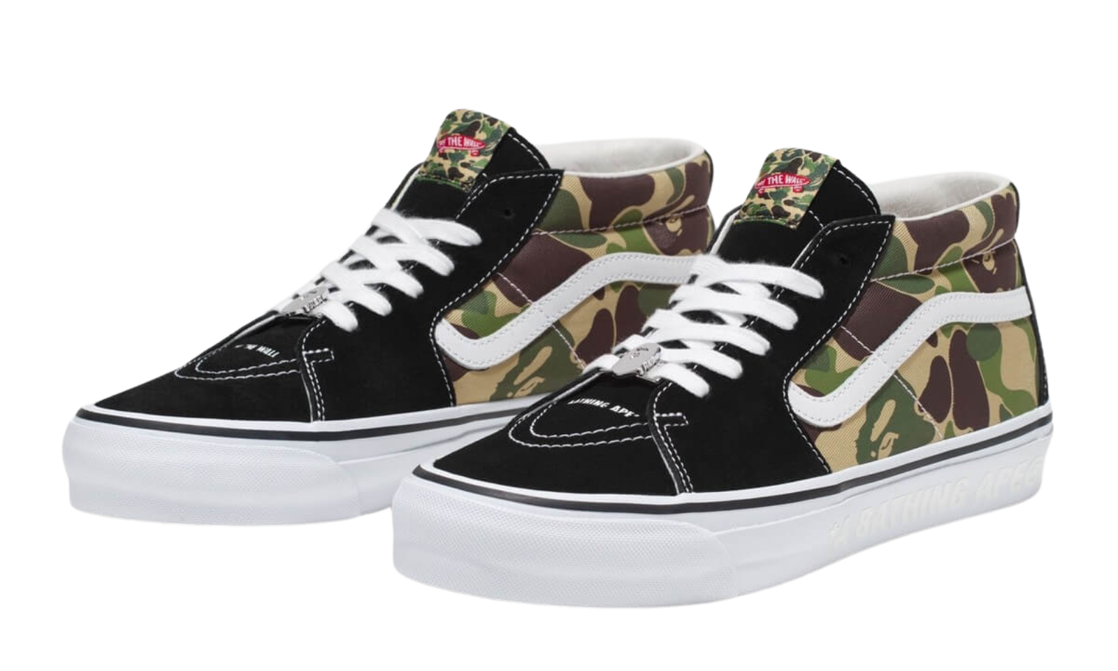 Vans Mid SK8 x Bape Camo