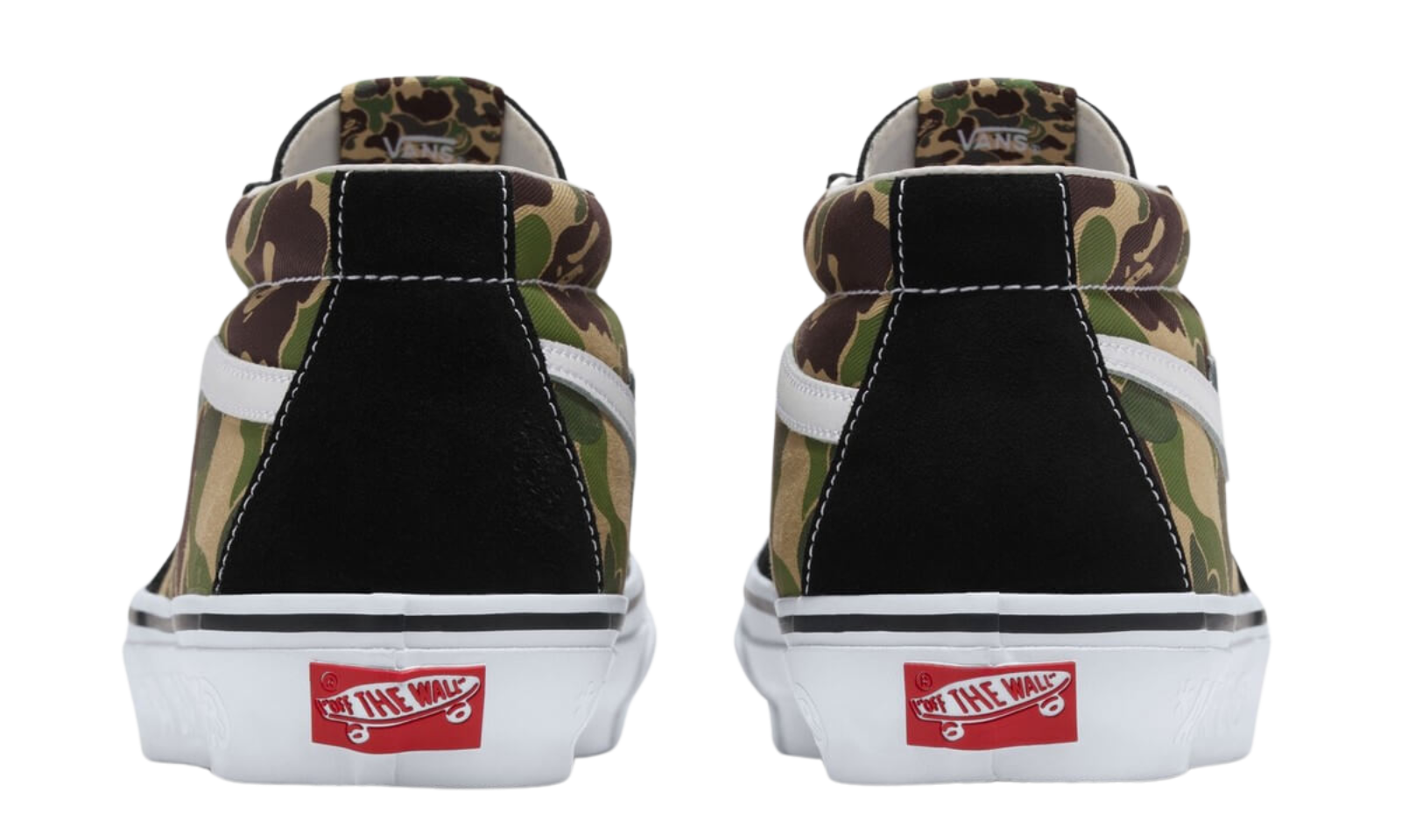 Vans Mid SK8 x Bape Camo