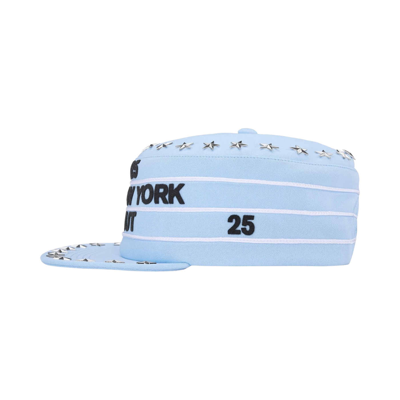 Boné Supreme Stars Studded Pillbox Azul