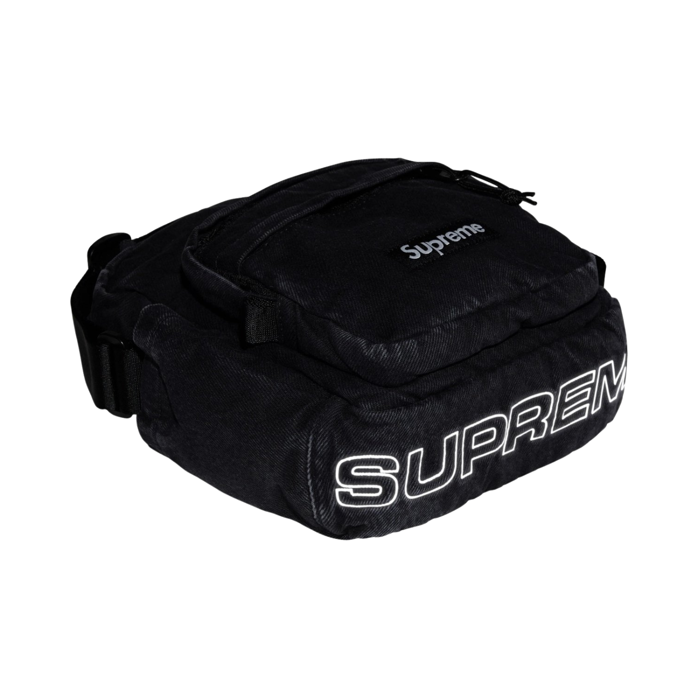 Denim Shoulder Bag Supreme Preto
