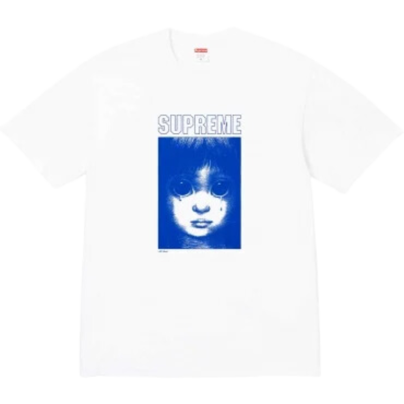 Camiseta Supreme Margaret Keane Teardrop Branca
