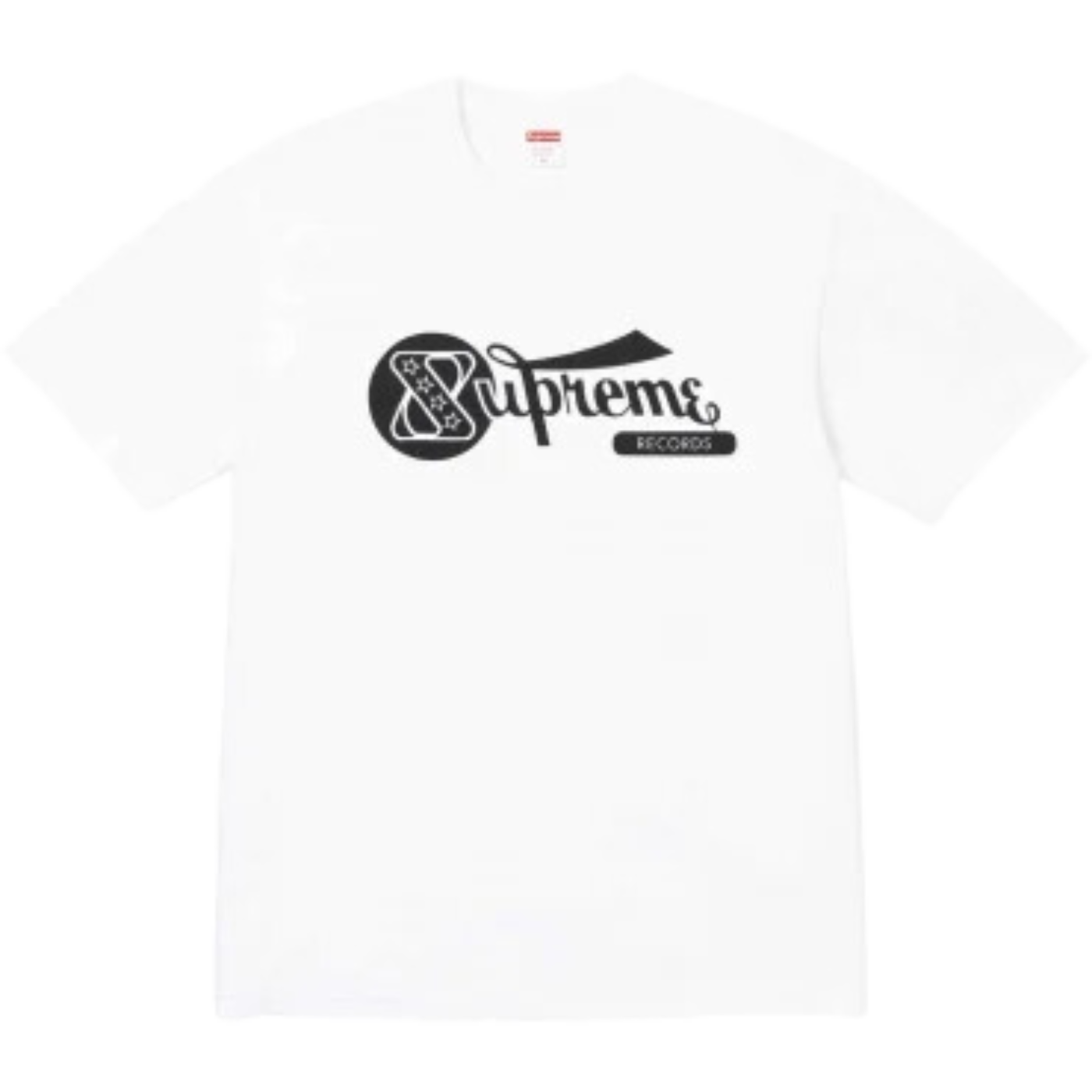 Camiseta Supreme Records Branca