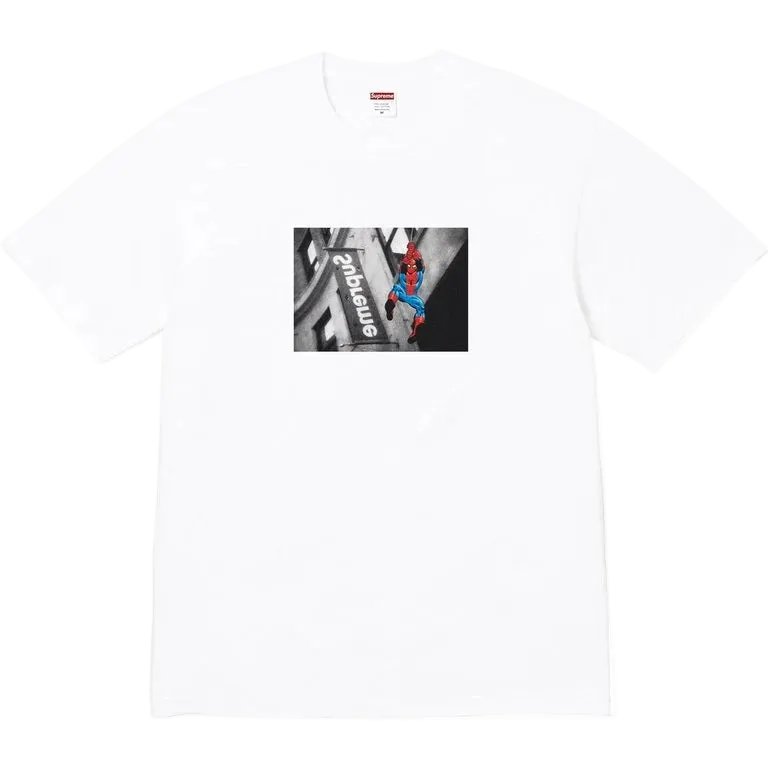 Camiseta Supreme Spider Man Branca