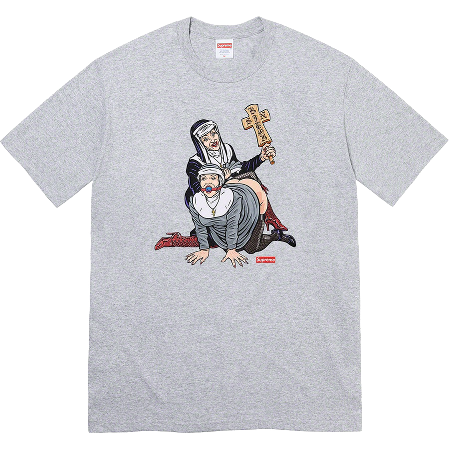 Camiseta Supreme Nuns Gray