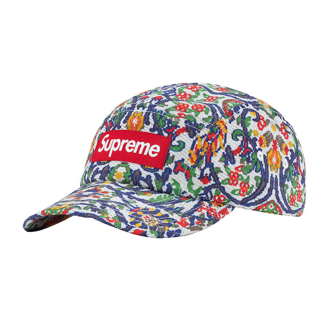 Boné Supreme Washed Chino Twill Camp Cap Tapestry
