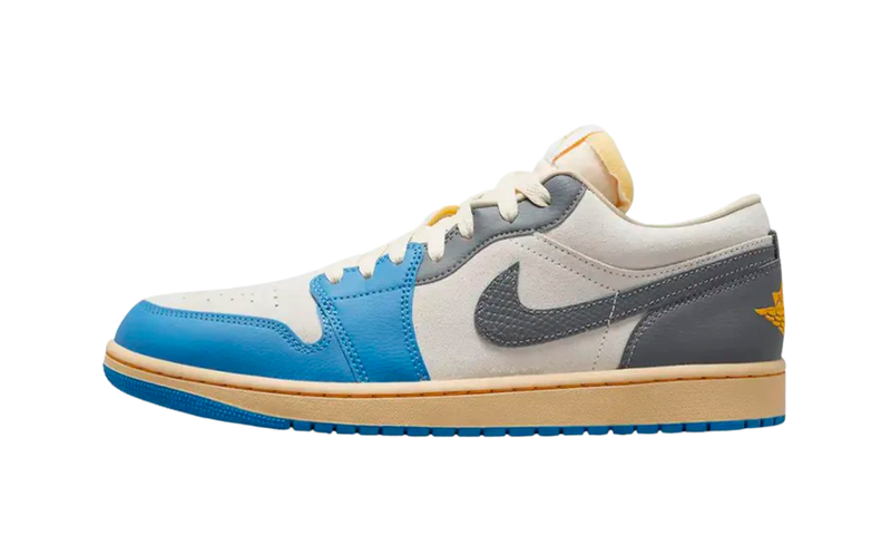 Jordan 1 Low Vintage UNC Grey Carolina Do Norte unltd