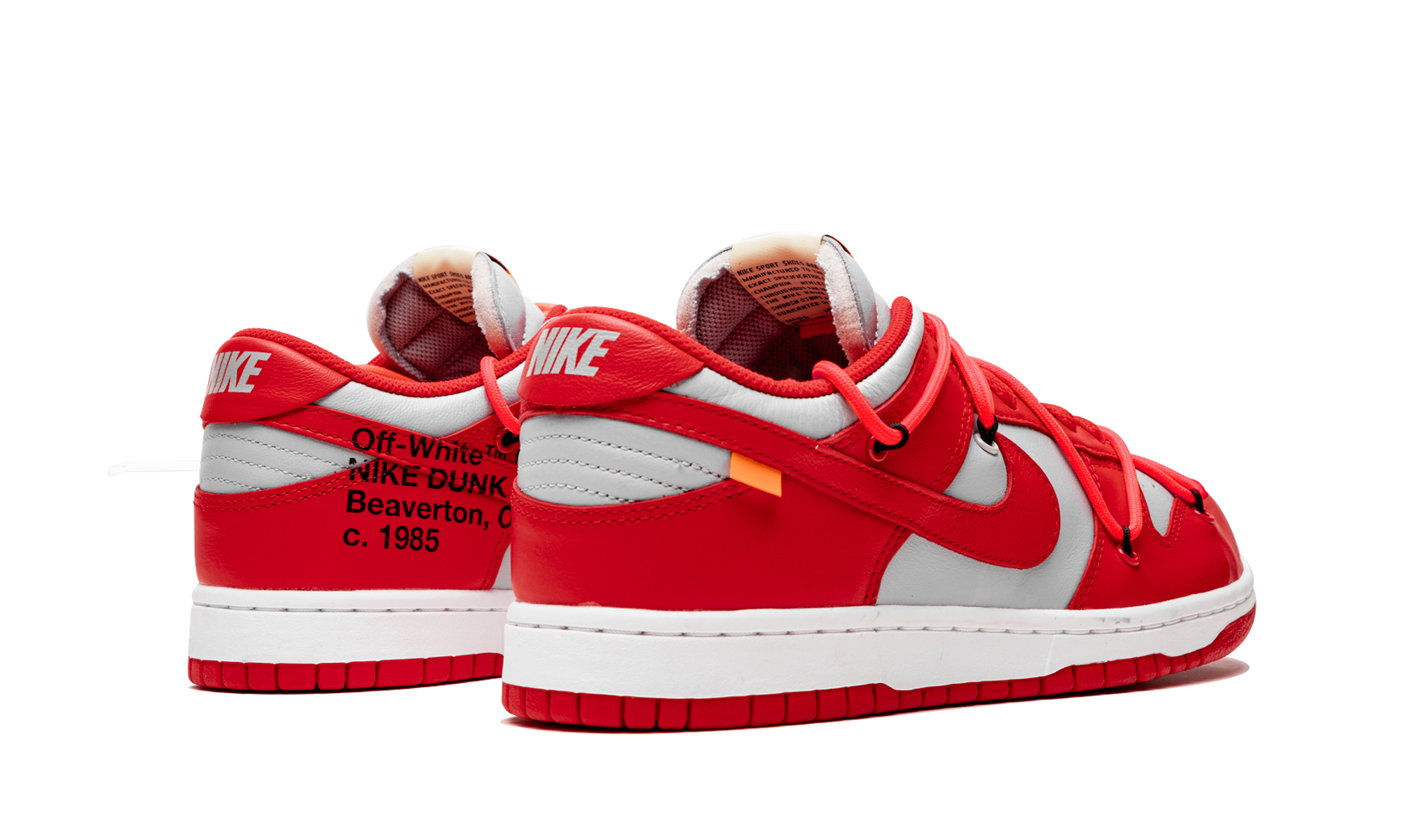 Nike Dunk Low x Off-White University Red