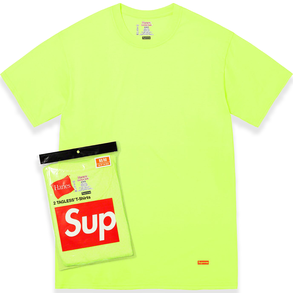 Supreme Hanes Camiseta Verde