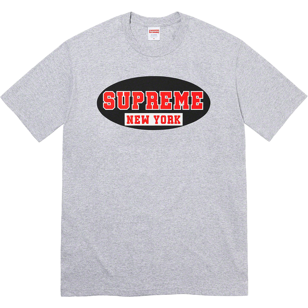 Camiseta Supreme New York Cinza