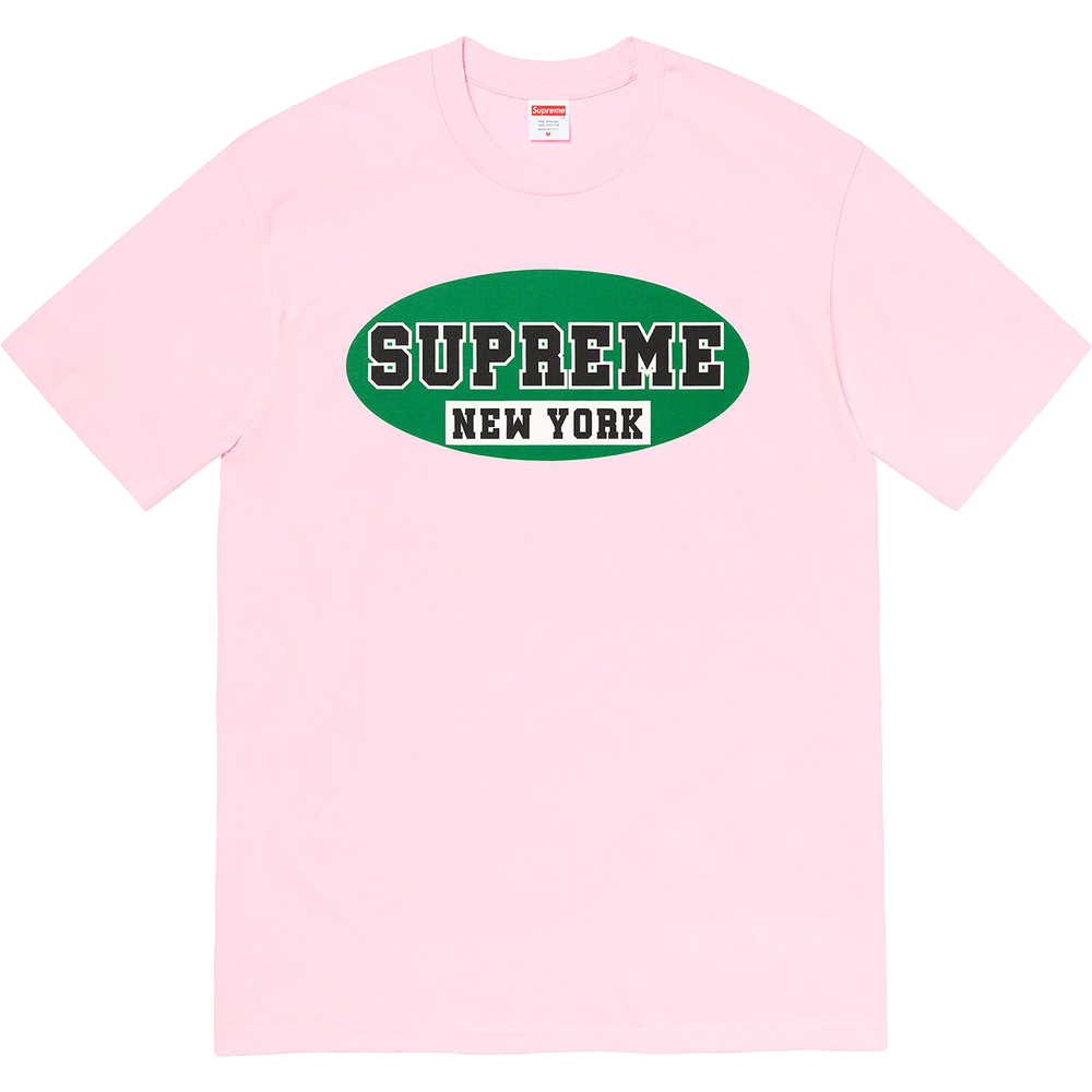 Camiseta Supreme New York Rosa