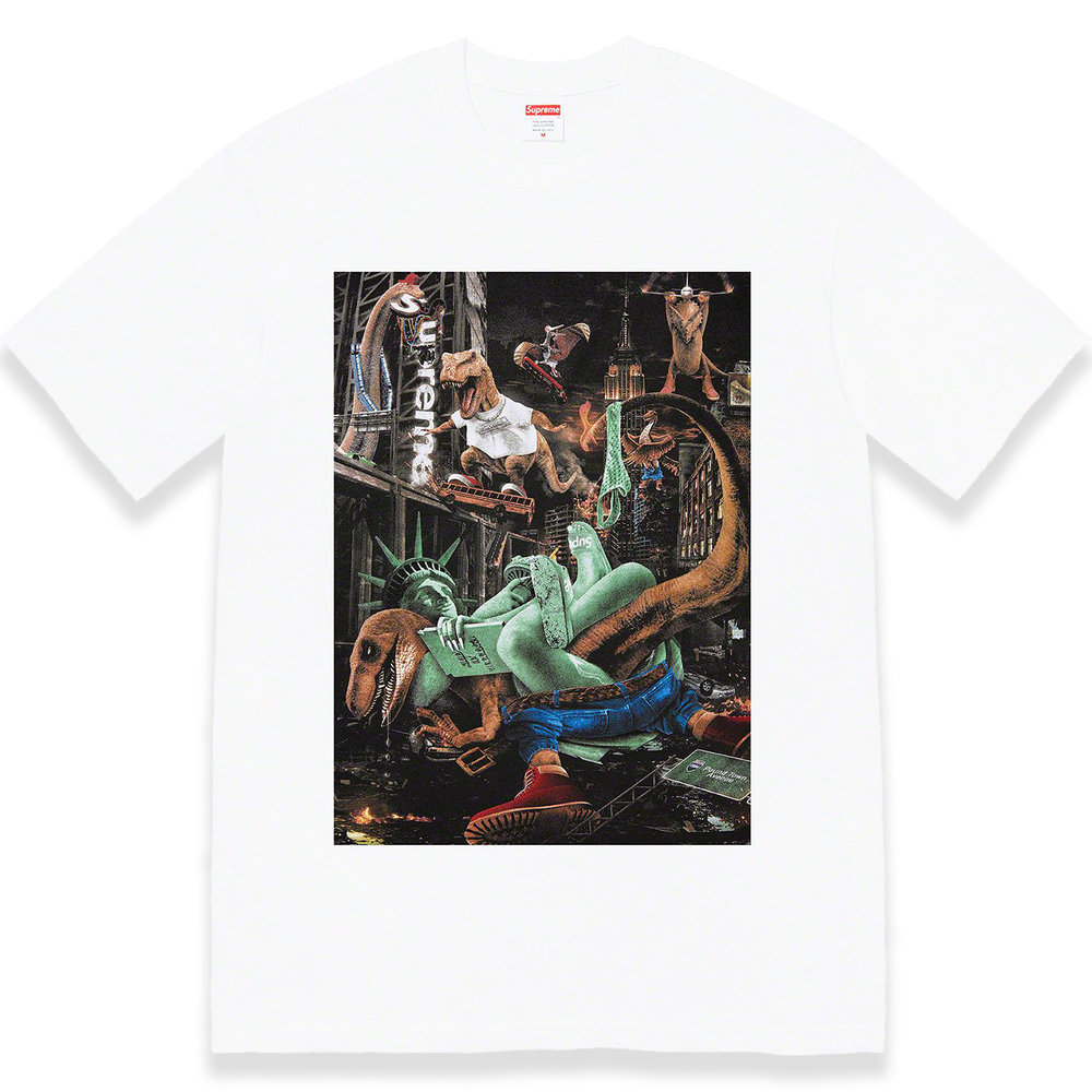 Camiseta Supreme T-Rex Branca